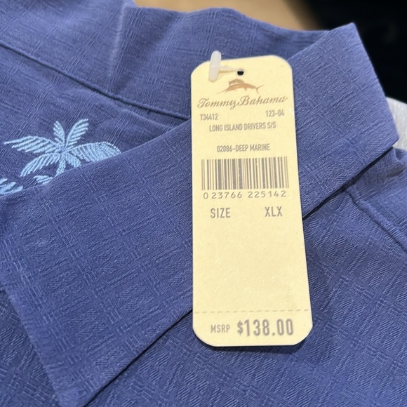 TOMMY BAHAMA NWT 💯 SILK ,LONG ISLAND DRIVERS - Picture 6 of 10